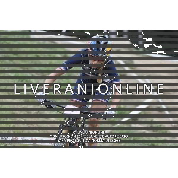 © TVRG Pauline Ferrand Prevot (Francia) specialita\' Cross Country - gara femminile elite UCI MTB World Championships 2021 Campionati del Mondo di Mountain Bike 25-29 agosto 2021 Val di Sole Daolasa di Commezzadura (TN) Centro sportivo BikeLand 28 agosto 2021 foto Roberto Garavaglia/ag. Aldo Liverani sas/AGENZIA ALDO LIVERANI SAS