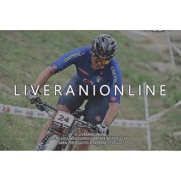 © TVRG Martina Berta (Italia) specialita\' Cross Country - gara femminile elite UCI MTB World Championships 2021 Campionati del Mondo di Mountain Bike 25-29 agosto 2021 Val di Sole Daolasa di Commezzadura (TN) Centro sportivo BikeLand 28 agosto 2021 foto Roberto Garavaglia/ag. Aldo Liverani sas/AGENZIA ALDO LIVERANI SAS