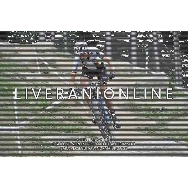© TVRG Nadine Rieder (Germania) specialita\' Cross Country - gara femminile elite UCI MTB World Championships 2021 Campionati del Mondo di Mountain Bike 25-29 agosto 2021 Val di Sole Daolasa di Commezzadura (TN) Centro sportivo BikeLand 28 agosto 2021 foto Roberto Garavaglia/ag. Aldo Liverani sas/AGENZIA ALDO LIVERANI SAS