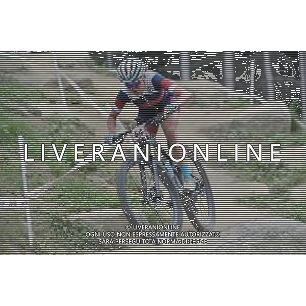 © TVRG Kristina Ilina (Russia) specialita\' Cross Country - gara femminile elite UCI MTB World Championships 2021 Campionati del Mondo di Mountain Bike 25-29 agosto 2021 Val di Sole Daolasa di Commezzadura (TN) Centro sportivo BikeLand 28 agosto 2021 foto Roberto Garavaglia/ag. Aldo Liverani sas/AGENZIA ALDO LIVERANI SAS