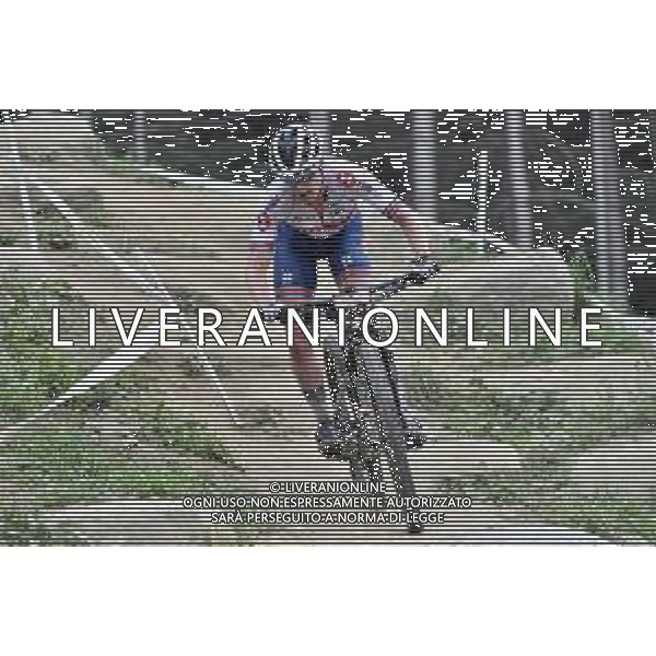 © TVRG Annie Last (Gran Bretagna) specialita\' Cross Country - gara femminile elite UCI MTB World Championships 2021 Campionati del Mondo di Mountain Bike 25-29 agosto 2021 Val di Sole Daolasa di Commezzadura (TN) Centro sportivo BikeLand 28 agosto 2021 foto Roberto Garavaglia/ag. Aldo Liverani sas/AGENZIA ALDO LIVERANI SAS