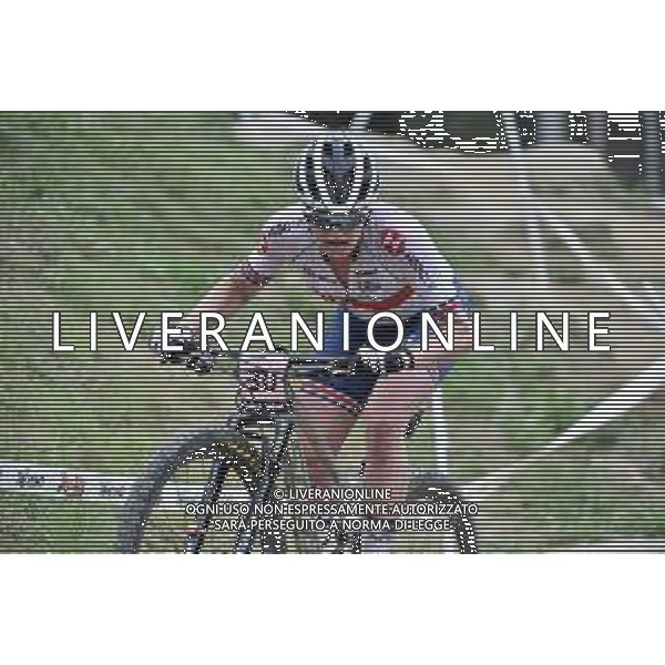 © TVRG Annie Last (Gran Bretagna) specialita\' Cross Country - gara femminile elite UCI MTB World Championships 2021 Campionati del Mondo di Mountain Bike 25-29 agosto 2021 Val di Sole Daolasa di Commezzadura (TN) Centro sportivo BikeLand 28 agosto 2021 foto Roberto Garavaglia/ag. Aldo Liverani sas/AGENZIA ALDO LIVERANI SAS
