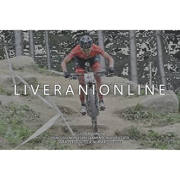 © TVRG Elisabeth Osl (Austria) specialita\' Cross Country - gara femminile elite UCI MTB World Championships 2021 Campionati del Mondo di Mountain Bike 25-29 agosto 2021 Val di Sole Daolasa di Commezzadura (TN) Centro sportivo BikeLand 28 agosto 2021 foto Roberto Garavaglia/ag. Aldo Liverani sas/AGENZIA ALDO LIVERANI SAS