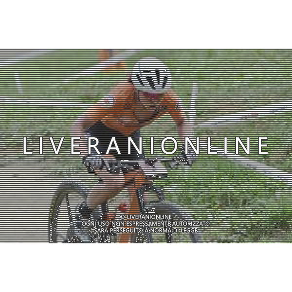 © TVRG Anne Terpstra (Olanda) specialita\' Cross Country - gara femminile elite UCI MTB World Championships 2021 Campionati del Mondo di Mountain Bike 25-29 agosto 2021 Val di Sole Daolasa di Commezzadura (TN) Centro sportivo BikeLand 28 agosto 2021 foto Roberto Garavaglia/ag. Aldo Liverani sas/AGENZIA ALDO LIVERANI SAS