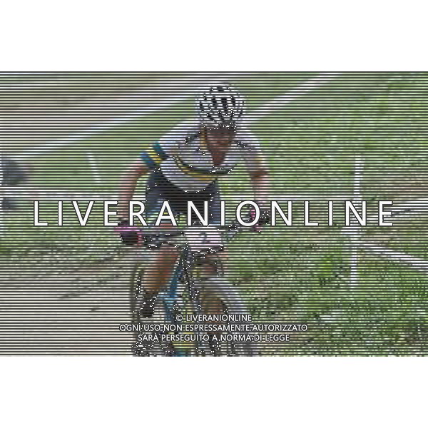 © TVRG Rebecca McConnell (Australia) specialita\' Cross Country - gara femminile elite UCI MTB World Championships 2021 Campionati del Mondo di Mountain Bike 25-29 agosto 2021 Val di Sole Daolasa di Commezzadura (TN) Centro sportivo BikeLand 28 agosto 2021 foto Roberto Garavaglia/ag. Aldo Liverani sas/AGENZIA ALDO LIVERANI SAS