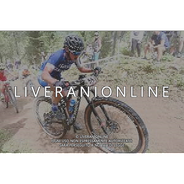 © TVRG Naama Noyman (Israele) specialita\' Cross Country - gara femminile elite UCI MTB World Championships 2021 Campionati del Mondo di Mountain Bike 25-29 agosto 2021 Val di Sole Daolasa di Commezzadura (TN) Centro sportivo BikeLand 28 agosto 2021 foto Roberto Garavaglia/ag. Aldo Liverani sas/AGENZIA ALDO LIVERANI SAS