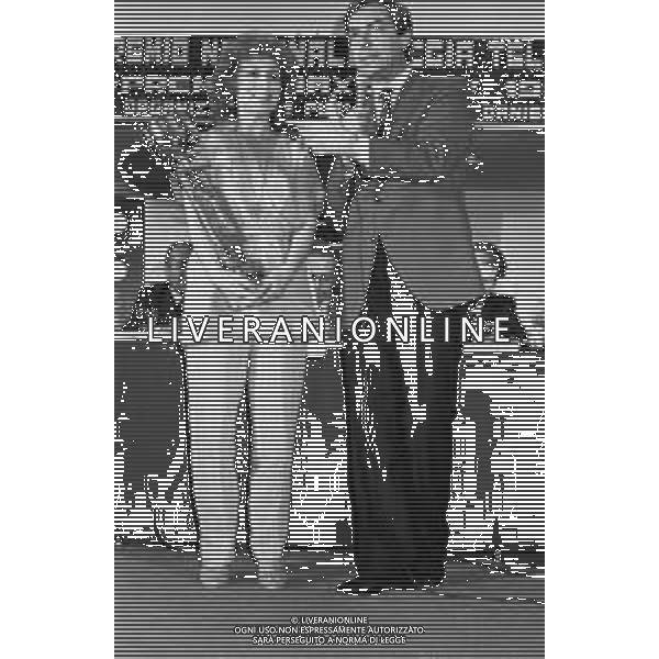 22° PREMIO REGIA TELEVISIVA - OSCAR TV 1982 GIARDINI NAXOS - RETROSPETTIVA NELLA FOTO Rosanna Vaudetti con daniele piombi ©Archivio Giovanni Liverani / AGENZIA ALDO LIVERANI SAS