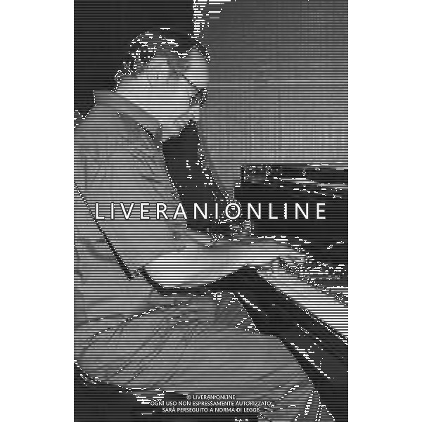 22° PREMIO REGIA TELEVISIVA - OSCAR TV 1982 GIARDINI NAXOS - RETROSPETTIVA NELLA FOTO romano mussolini al pianoforte ©Archivio Giovanni Liverani / AGENZIA ALDO LIVERANI SAS