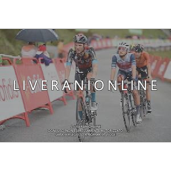 01-09-2021 Vuelta A Espana; Tappa 17 Unquera - Lagos De Covadonga; 2021, Bahrain - Victorious; Caruso, Damiano; Lagos De Covadonga; ©SIROTTI/AGENZIA ALDO LIVERANI SAS