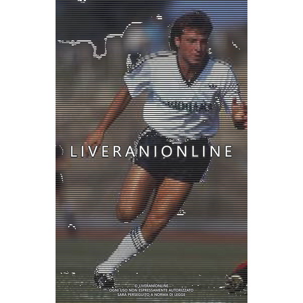 RETROSPETTIVA MASSIMO CIOCCI CALCIATORE NELLA FOTO MASSIMO CIOCCI CON LA MAGLIA DEL CESENA CALCIO AG ALDO LIVERANI SAS