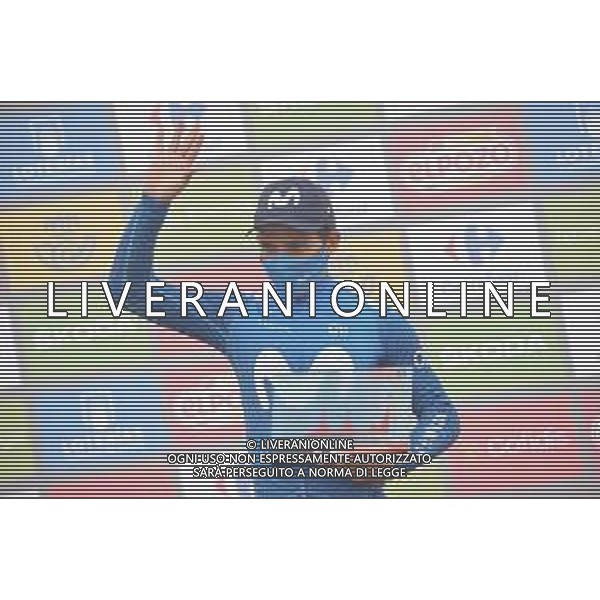 02-09-2021 Vuelta A Espana; Tappa 18 Salas - Alto El Gamoniteiru; 2021, Movistar; Lopez Moreno, Miguel Angel; Alto El Gamoniteiru; ©SIROTTI/AGENZIA ALDO LIVERANI SAS