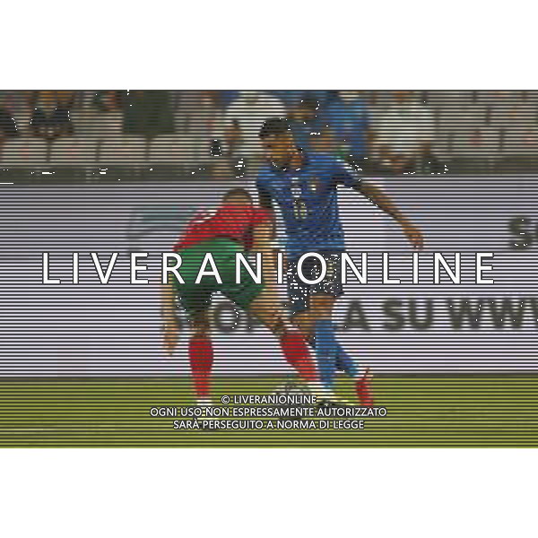 ITALIA vs BULGARIA Qualificazioni Europee del gruppo C ai Mondiali del Qatar 2022 del 02/09/2021 - nella foto: Emerson(Italia) ©Claudio Zamagni/Agenzi Aldo Liverani s.a.s. during European Qualifying Round of FIFA World Championship of Qatar 2022 between Italy and Bulgary at A. Franchi Stadium on september 02 2021 in Florence photo credit by Claudio Zamagni/Aldo Liverani Photo Agency/AGENZIA ALDO LIVERANI SAS
