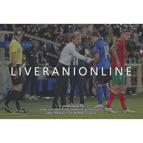 ITALIA vs BULGARIA Qualificazioni Europee del gruppo C ai Mondiali del Qatar 2022 del 02/09/2021 - nella foto: Chiesa Federico(Italia) Mister Roberto Mancini(Italia) ©Claudio Zamagni/Agenzi Aldo Liverani s.a.s. during European Qualifying Round of FIFA World Championship of Qatar 2022 between Italy and Bulgary at A. Franchi Stadium on september 02 2021 in Florence photo credit by Claudio Zamagni/Aldo Liverani Photo Agency/AGENZIA ALDO LIVERANI SAS