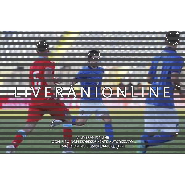 UEFA - Italia Under 21 vs Lussemburgo under 21- Qualificazioni al Campionato Europeo Under 21 2023 del 03/09/2021 nella foto: Tonali Sandro(Italia) ©Claudio Zamagni/Agenzia Aldo Liverani during qualifiers UEFA Championship Under 21 - 2023 match between Italy and Luxembourg under 21 on september 03 2021. photo credit by Claudio Zamagni/Aldo Liverani Photo Agency/AGENZIA ALDO LIVERANI SAS