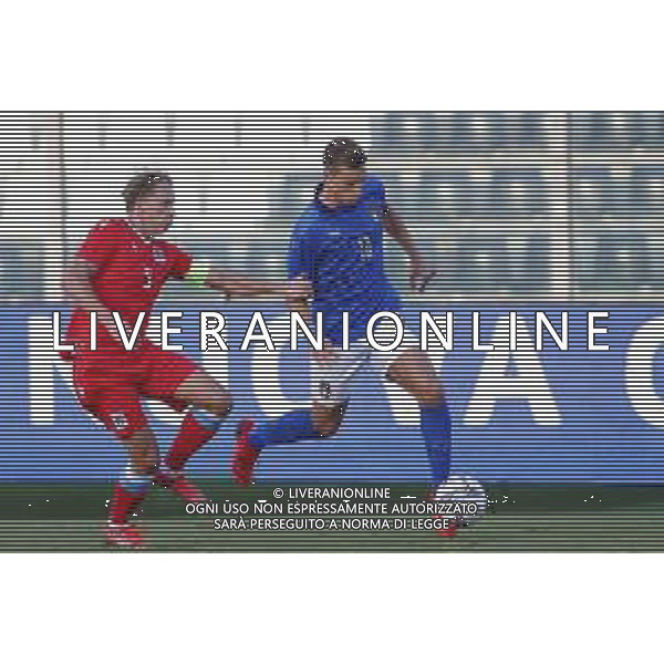 UEFA - Italia Under 21 vs Lussemburgo under 21- Qualificazioni al Campionato Europeo Under 21 2023 del 03/09/2021 nella foto: Calafiori Riccardo(Italia) ©Claudio Zamagni/Agenzia Aldo Liverani during qualifiers UEFA Championship Under 21 - 2023 match between Italy and Luxembourg under 21 on september 03 2021. photo credit by Claudio Zamagni/Aldo Liverani Photo Agency/AGENZIA ALDO LIVERANI SAS