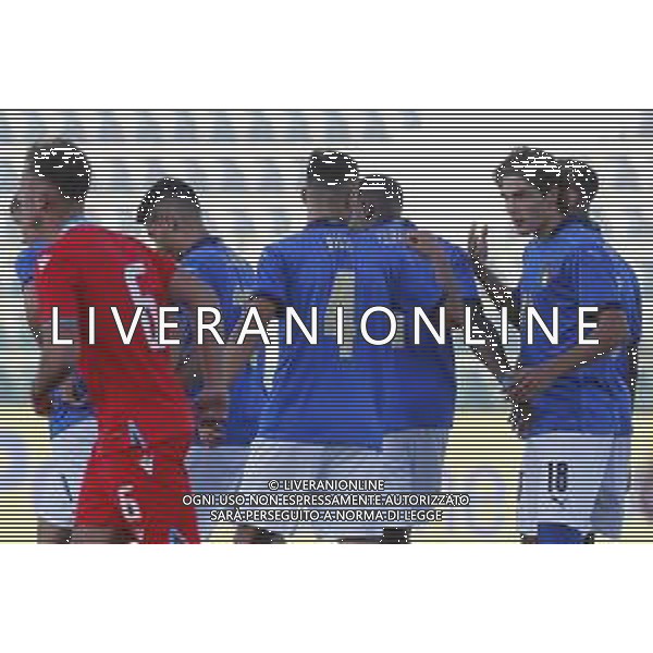 UEFA - Italia Under 21 vs Lussemburgo under 21- Qualificazioni al Campionato Europeo Under 21 2023 del 03/09/2021 nella foto: Esultanza Cancellieri Matteo(Italia) dopo il gol ©Claudio Zamagni/Agenzia Aldo Liverani during qualifiers UEFA Championship Under 21 - 2023 match between Italy and Luxembourg under 21 on september 03 2021. photo credit by Claudio Zamagni/Aldo Liverani Photo Agency/AGENZIA ALDO LIVERANI SAS