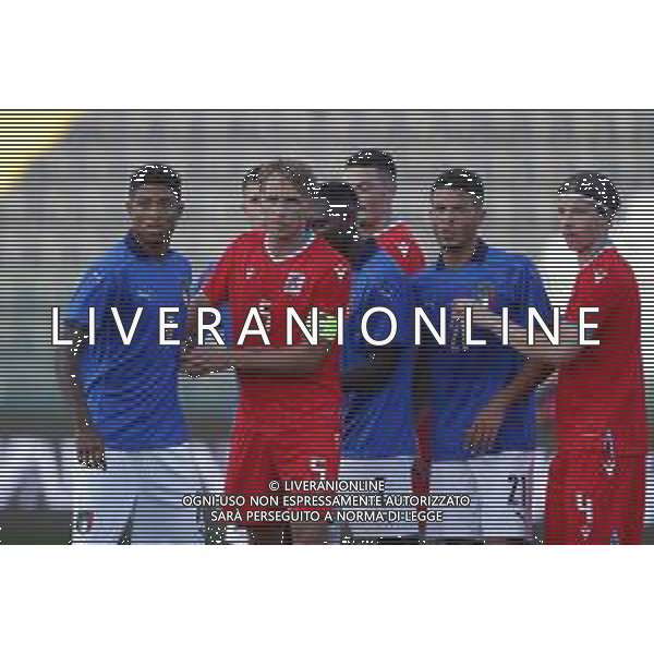 UEFA - Italia Under 21 vs Lussemburgo under 21- Qualificazioni al Campionato Europeo Under 21 2023 del 03/09/2021 nella foto: Salcedo Eddie(Italia) Carboni Andrea (Italia)Yeboah Kelvin (Italia) ©Claudio Zamagni/Agenzia Aldo Liverani during qualifiers UEFA Championship Under 21 - 2023 match between Italy and Luxembourg under 21 on september 03 2021. photo credit by Claudio Zamagni/Aldo Liverani Photo Agency/AGENZIA ALDO LIVERANI SAS