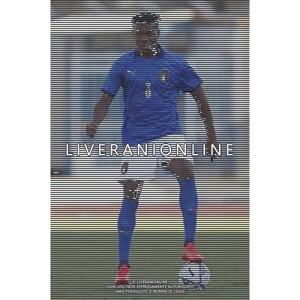 UEFA - Italia Under 21 vs Lussemburgo under 21- Qualificazioni al Campionato Europeo Under 21 2023 del 03/09/2021 nella foto: Udogie Iyenoma (Italia) ©Claudio Zamagni/Agenzia Aldo Liverani Udogie Iyenoma (Italia) during qualifiers UEFA Championship Under 21 - 2023 match between Italy and Luxembourg under 21 on september 03 2021. photo credit by Claudio Zamagni/Aldo Liverani Photo Agency/AGENZIA ALDO LIVERANI SAS