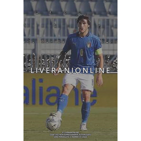 UEFA - Italia Under 21 vs Lussemburgo under 21- Qualificazioni al Campionato Europeo Under 21 2023 del 03/09/2021 nella foto: Tonali Sandro(Italia) ©Claudio Zamagni/Agenzia Aldo Liverani Tonali Sandro(Italia) during qualifiers UEFA Championship Under 21 - 2023 match between Italy and Luxembourg under 21 on september 03 2021. photo credit by Claudio Zamagni/Aldo Liverani Photo Agency/AGENZIA ALDO LIVERANI SAS