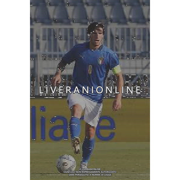 UEFA - Italia Under 21 vs Lussemburgo under 21- Qualificazioni al Campionato Europeo Under 21 2023 del 03/09/2021 nella foto: Tonali Sandro(Italia) ©Claudio Zamagni/Agenzia Aldo Liverani Tonali Sandro(Italia) during qualifiers UEFA Championship Under 21 - 2023 match between Italy and Luxembourg under 21 on september 03 2021. photo credit by Claudio Zamagni/Aldo Liverani Photo Agency/AGENZIA ALDO LIVERANI SAS