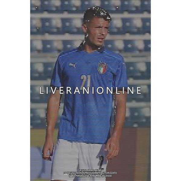 UEFA - Italia Under 21 vs Lussemburgo under 21- Qualificazioni al Campionato Europeo Under 21 2023 del 03/09/2021 nella foto: Carboni Andrea (Italia) ©Claudio Zamagni/Agenzia Aldo Liverani Carboni Andrea (Italia) during qualifiers UEFA Championship Under 21 - 2023 match between Italy and Luxembourg under 21 on september 03 2021. photo credit by Claudio Zamagni/Aldo Liverani Photo Agency/AGENZIA ALDO LIVERANI SAS
