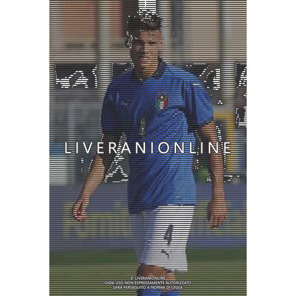 UEFA - Italia Under 21 vs Lussemburgo under 21- Qualificazioni al Campionato Europeo Under 21 2023 del 03/09/2021 nella foto: Carboni Andrea (Italia) ©Claudio Zamagni/Agenzia Aldo Liverani during qualifiers UEFA Championship Under 21 - 2023 match between Italy and Luxembourg under 21 on september 03 2021. photo credit by Claudio Zamagni/Aldo Liverani Photo Agency/AGENZIA ALDO LIVERANI SAS