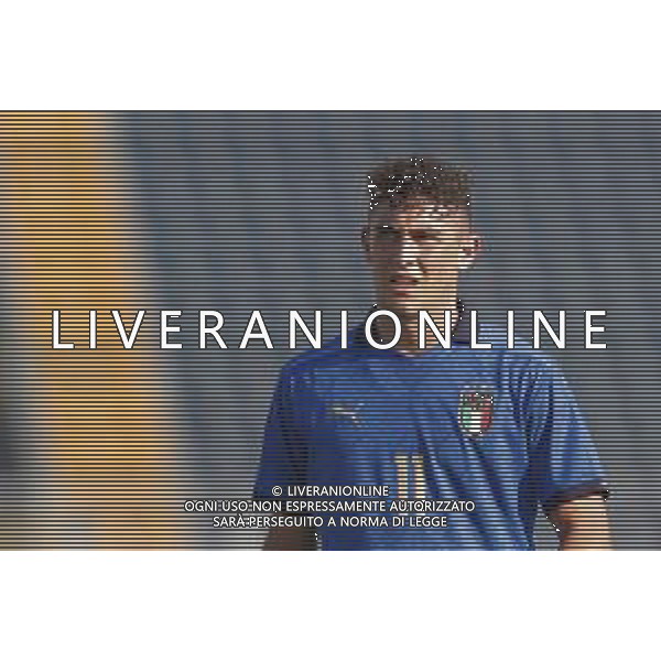 UEFA - Italia Under 21 vs Lussemburgo under 21- Qualificazioni al Campionato Europeo Under 21 2023 del 03/09/2021 nella foto: Piccoli Roberto (Italia) ©Claudio Zamagni/Agenzia Aldo Liverani Piccoli Roberto (Italia) during qualifiers UEFA Championship Under 21 - 2023 match between Italy and Luxembourg under 21 on september 03 2021. photo credit by Claudio Zamagni/Aldo Liverani Photo Agency/AGENZIA ALDO LIVERANI SAS