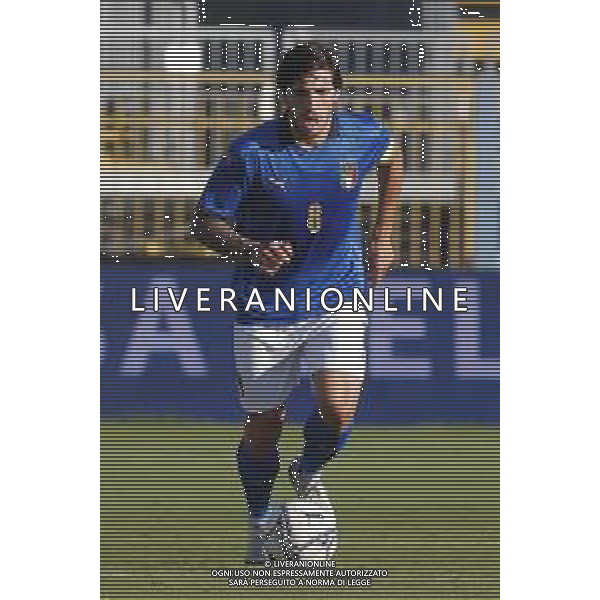 UEFA - Italia Under 21 vs Lussemburgo under 21- Qualificazioni al Campionato Europeo Under 21 2023 del 03/09/2021 nella foto: Tonali Sandro(Italia) ©Claudio Zamagni/Agenzia Aldo Liverani Tonali Sandro(Italia) during qualifiers UEFA Championship Under 21 - 2023 match between Italy and Luxembourg under 21 on september 03 2021. photo credit by Claudio Zamagni/Aldo Liverani Photo Agency/AGENZIA ALDO LIVERANI SAS