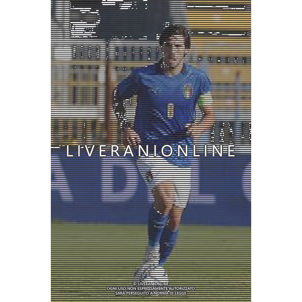 UEFA - Italia Under 21 vs Lussemburgo under 21- Qualificazioni al Campionato Europeo Under 21 2023 del 03/09/2021 nella foto: Tonali Sandro(Italia) ©Claudio Zamagni/Agenzia Aldo Liverani Tonali Sandro(Italia) during qualifiers UEFA Championship Under 21 - 2023 match between Italy and Luxembourg under 21 on september 03 2021. photo credit by Claudio Zamagni/Aldo Liverani Photo Agency/AGENZIA ALDO LIVERANI SAS