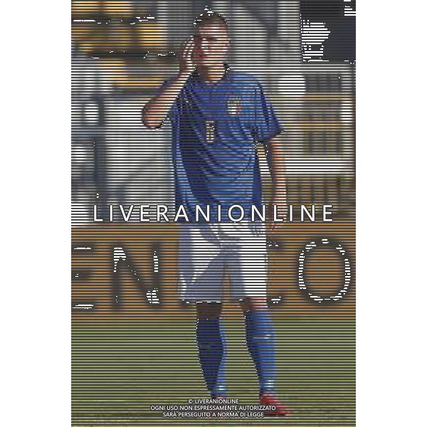 UEFA - Italia Under 21 vs Lussemburgo under 21- Qualificazioni al Campionato Europeo Under 21 2023 del 03/09/2021 nella foto: Pirola Lorenzo (Italia) ©Claudio Zamagni/Agenzia Aldo Liverani Pirola Lorenzo (Italia) during qualifiers UEFA Championship Under 21 - 2023 match between Italy and Luxembourg under 21 on september 03 2021. photo credit by Claudio Zamagni/Aldo Liverani Photo Agency/AGENZIA ALDO LIVERANI SAS