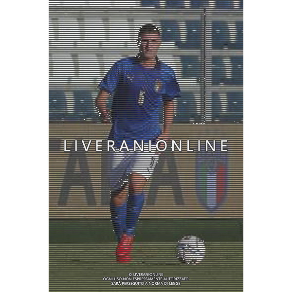 UEFA - Italia Under 21 vs Lussemburgo under 21- Qualificazioni al Campionato Europeo Under 21 2023 del 03/09/2021 nella foto: Pirola Lorenzo (Italia) ©Claudio Zamagni/Agenzia Aldo Liverani Pirola Lorenzo (Italia) during qualifiers UEFA Championship Under 21 - 2023 match between Italy and Luxembourg under 21 on september 03 2021. photo credit by Claudio Zamagni/Aldo Liverani Photo Agency/AGENZIA ALDO LIVERANI SAS