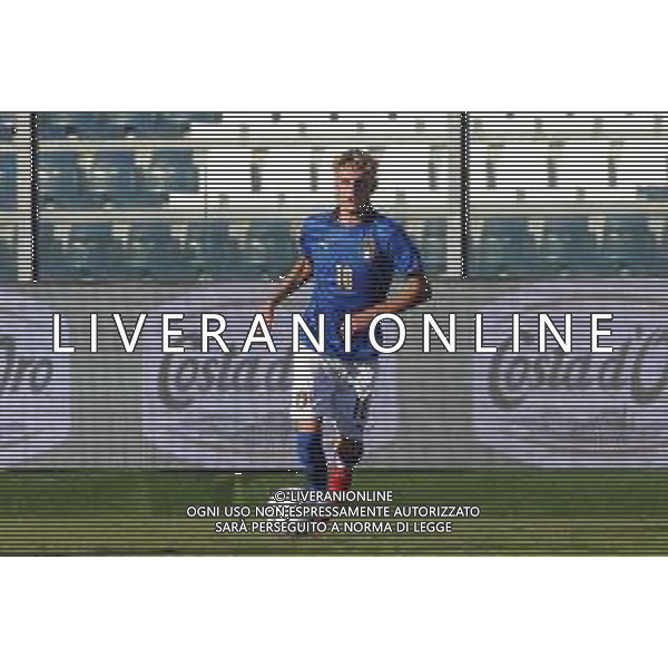 UEFA - Italia Under 21 vs Lussemburgo under 21- Qualificazioni al Campionato Europeo Under 21 2023 del 03/09/2021 nella foto: Rovella Nicolo\' (Italia) ©Claudio Zamagni/Agenzia Aldo Liverani Rovella Nicolo\' (Italia) during qualifiers UEFA Championship Under 21 - 2023 match between Italy and Luxembourg under 21 on september 03 2021. photo credit by Claudio Zamagni/Aldo Liverani Photo Agency/AGENZIA ALDO LIVERANI SAS