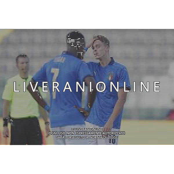 UEFA - Italia Under 21 vs Lussemburgo under 21- Qualificazioni al Campionato Europeo Under 21 2023 del 03/09/2021 nella foto: Calafiori Riccardo(Italia) Yeboah Kelvin (Italia) ©Claudio Zamagni/Agenzia Aldo Liverani Calafiori Riccardo(Italia) Yeboah Kelvin (Italia) during qualifiers UEFA Championship Under 21 - 2023 match between Italy and Luxembourg under 21 on september 03 2021. photo credit by Claudio Zamagni/Aldo Liverani Photo Agency/AGENZIA ALDO LIVERANI SAS