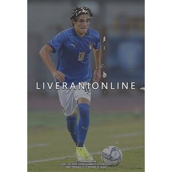 UEFA - Italia Under 21 vs Lussemburgo under 21- Qualificazioni al Campionato Europeo Under 21 2023 del 03/09/2021 nella foto: Cancellieri Matteo(Italia) ©Claudio Zamagni/Agenzia Aldo Liverani during qualifiers UEFA Championship Under 21 - 2023 match between Italy and Luxembourg under 21 on september 03 2021. photo credit by Claudio Zamagni/Aldo Liverani Photo Agency/AGENZIA ALDO LIVERANI SAS