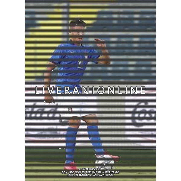 UEFA - Italia Under 21 vs Lussemburgo under 21- Qualificazioni al Campionato Europeo Under 21 2023 del 03/09/2021 nella foto: Carboni Andrea (Italia) ©Claudio Zamagni/Agenzia Aldo Liverani Carboni Andrea (Italia) during qualifiers UEFA Championship Under 21 - 2023 match between Italy and Luxembourg under 21 on september 03 2021. photo credit by Claudio Zamagni/Aldo Liverani Photo Agency/AGENZIA ALDO LIVERANI SAS