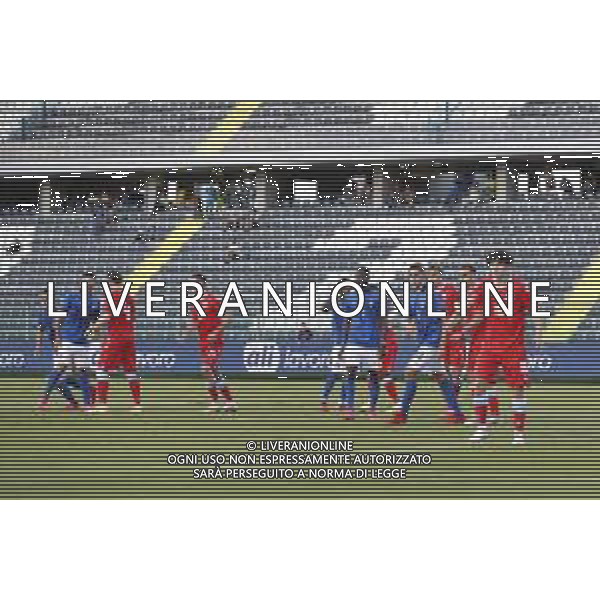 UEFA - Italia Under 21 vs Lussemburgo under 21- Qualificazioni al Campionato Europeo Under 21 2023 del 03/09/2021 nella foto: giocatori in area ©Claudio Zamagni/Agenzia Aldo Liverani during qualifiers UEFA Championship Under 21 - 2023 match between Italy and Luxembourg under 21 on september 03 2021. photo credit by Claudio Zamagni/Aldo Liverani Photo Agency/AGENZIA ALDO LIVERANI SAS