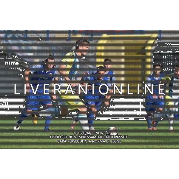 ¬© TVRG Luca Miracoli (FeralpiSalo\') segna il gol dell\'1 a 0 Seregno vs FeralpiSalo\' Campionato Serie C girone A - 2a giornata Busto Arsizio (VA) 04-09-2021 Stadio Carlo Speroni foto Roberto Garavaglia/ag. Aldo Liverani sas /AGENZIA ALDO LIVERANI SAS