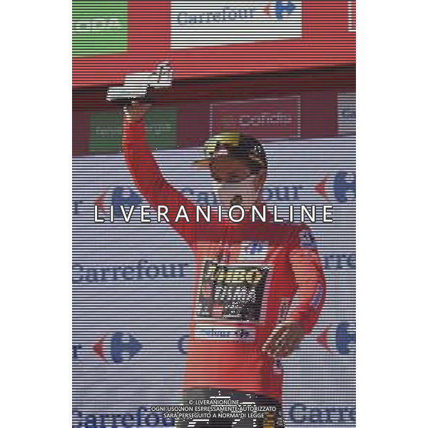04-09-2021 Vuelta A Espana; Tappa 20 Sanxenxo - Castro De Herville De Mos; 2021, Jumbo - Visma; Roglic, Primoz; Castro De Herville De Mos; ©SIROTTI/AGENZIA ALDO LIVERANI SAS