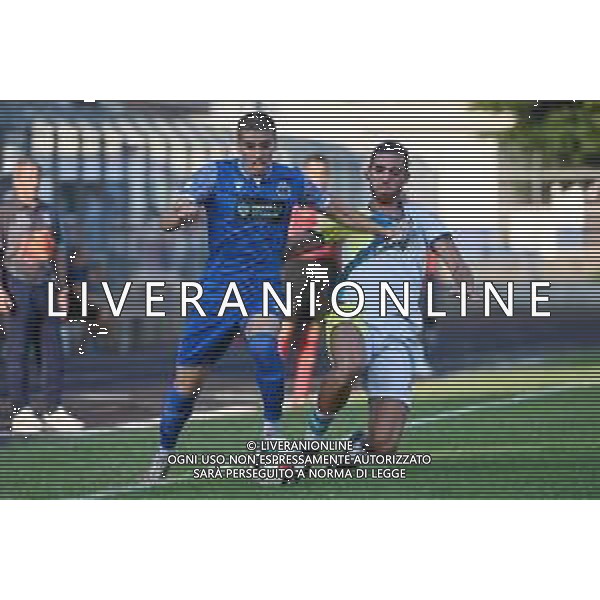¬© TVRG Harvey St Clair (Seregno) SX e Davide Balestrero (FeralpiSalo\') DX Seregno vs FeralpiSalo\' Campionato Serie C girone A - 2a giornata Busto Arsizio (VA) 04-09-2021 Stadio Carlo Speroni foto Roberto Garavaglia/ag. Aldo Liverani sas /AGENZIA ALDO LIVERANI SAS