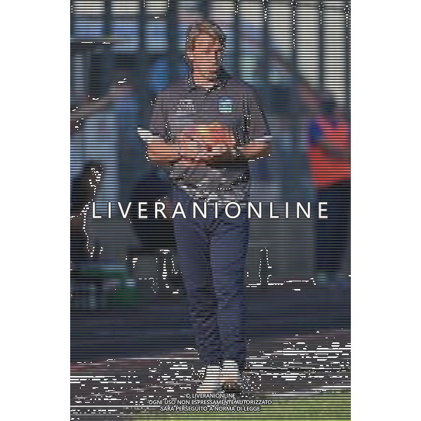 ¬© TVRG Stefano Vecchi allenatore FeralpiSalo\' Seregno vs FeralpiSalo\' Campionato Serie C girone A - 2a giornata Busto Arsizio (VA) 04-09-2021 Stadio Carlo Speroni foto Roberto Garavaglia/ag. Aldo Liverani sas /AGENZIA ALDO LIVERANI SAS