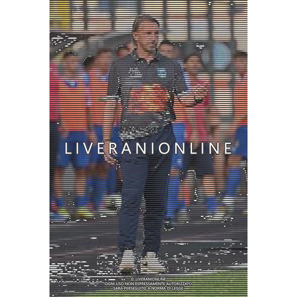 ¬© TVRG Stefano Vecchi allenatore FeralpiSalo\' Seregno vs FeralpiSalo\' Campionato Serie C girone A - 2a giornata Busto Arsizio (VA) 04-09-2021 Stadio Carlo Speroni foto Roberto Garavaglia/ag. Aldo Liverani sas /AGENZIA ALDO LIVERANI SAS