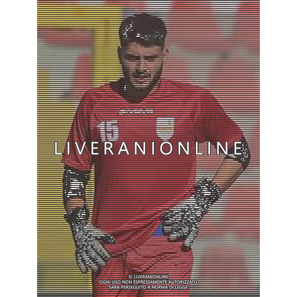 GiannettoniV/LMedia - Messina vs Palermo - Campionato di Calcio Serie C - Lega Pro 2021/2022 04 settembre 2021 - Stadio Luigi Razza , Vibo Valentia , Italia Nella foto: Di Stefano Gian Marco Messina riscaldamento @GiannettoniV/LMedia/AGENZIA ALDO LIVERANI SAS