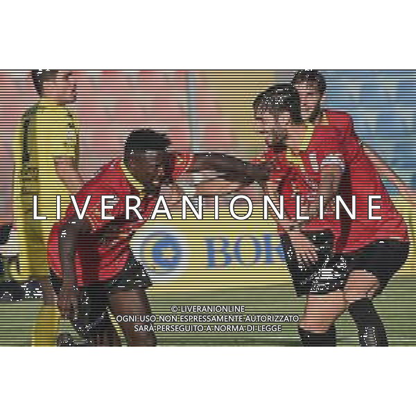 GiannettoniV/LMedia - Messina vs Palermo - Campionato di Calcio Serie C - Lega Pro 2021/2022 04 settembre 2021 - Stadio Luigi Razza , Vibo Valentia , Italia Nella foto: Balde Ibouhirama 1-0 Messina @GiannettoniV/LMedia/AGENZIA ALDO LIVERANI SAS
