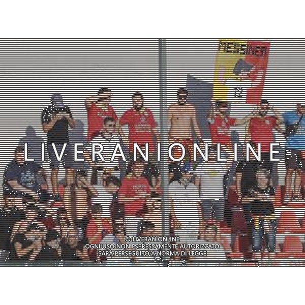 GiannettoniV/LMedia - Messina vs Palermo - Campionato di Calcio Serie C - Lega Pro 2021/2022 04 settembre 2021 - Stadio Luigi Razza , Vibo Valentia , Italia Nella foto: TIFOSERIA MESSINA @GiannettoniV/LMedia/AGENZIA ALDO LIVERANI SAS