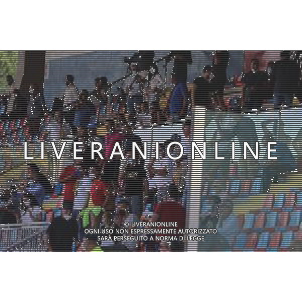 GiannettoniV/LMedia - Messina vs Palermo - Campionato di Calcio Serie C - Lega Pro 2021/2022 04 settembre 2021 - Stadio Luigi Razza , Vibo Valentia , Italia Nella foto: TIFOSERIA MESSINA @GiannettoniV/LMedia/AGENZIA ALDO LIVERANI SAS
