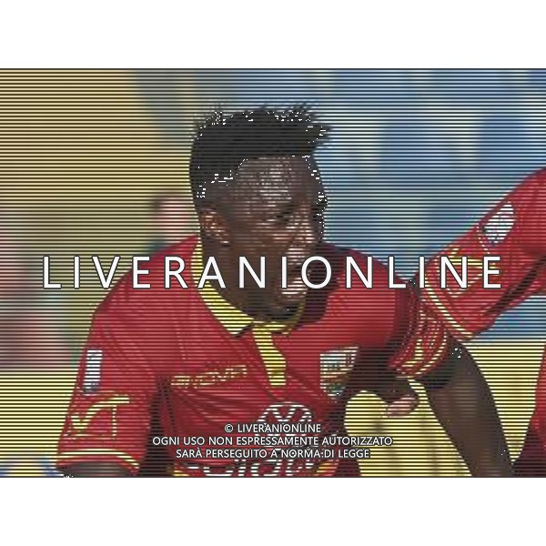 GiannettoniV/LMedia - Messina vs Palermo - Campionato di Calcio Serie C - Lega Pro 2021/2022 04 settembre 2021 - Stadio Luigi Razza , Vibo Valentia , Italia Nella foto: Balde Ibouhirama 1-0 Messina @GiannettoniV/LMedia/AGENZIA ALDO LIVERANI SAS
