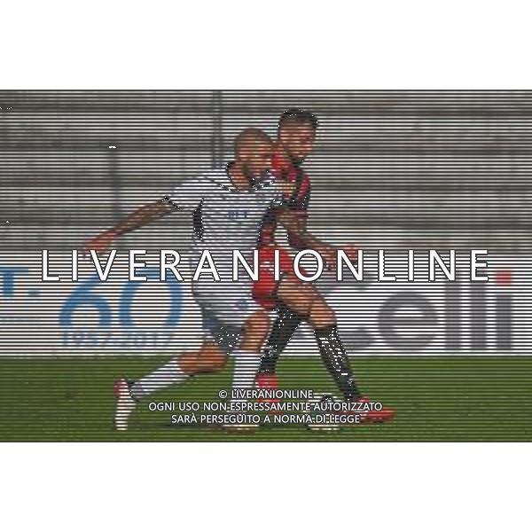 FagioliniF/LMedia - Lucchese vs Cesena - Campionato di Calcio Serie C - Lega Pro 2021/2022 05 settembre 2021 - Stadio Porta Elisa, Lucca, Italia Nella foto: Carlo Ilari (Cesena) e Francesco Fedato (Lucchese) si contendono il pallone @FagioliniF/LMedia/AGENZIA ALDO LIVERANI SAS