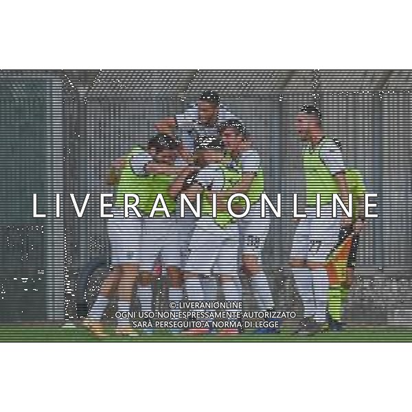 FagioliniF/LMedia - Lucchese vs Cesena - Campionato di Calcio Serie C - Lega Pro 2021/2022 05 settembre 2021 - Stadio Porta Elisa, Lucca, Italia Nella foto: Esultanza del Cesena dopo il gol del vantaggi @FagioliniF/LMedia/AGENZIA ALDO LIVERANI SAS