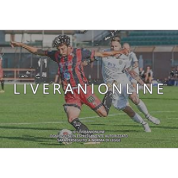 FagioliniF/LMedia - Lucchese vs Cesena - Campionato di Calcio Serie C - Lega Pro 2021/2022 05 settembre 2021 - Stadio Porta Elisa, Lucca, Italia Nella foto: Cosimo Nannini (Lucchese) libera l\'area @FagioliniF/LMedia/AGENZIA ALDO LIVERANI SAS