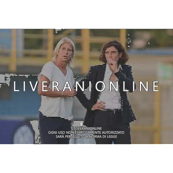 ¬© TVRG Carolina Morace SX allenatore Lazio e Rita Guarino DX allenatore Inter Inter Milano Women vs Lazio Women Campionato Serie A femminile - 2a giornata Sesto San Giovanni (MI) 05-09-2021 Stadio Ernesto Breda foto Roberto Garavaglia/ag. Aldo Liverani sas/AGENZIA ALDO LIVERANI SAS